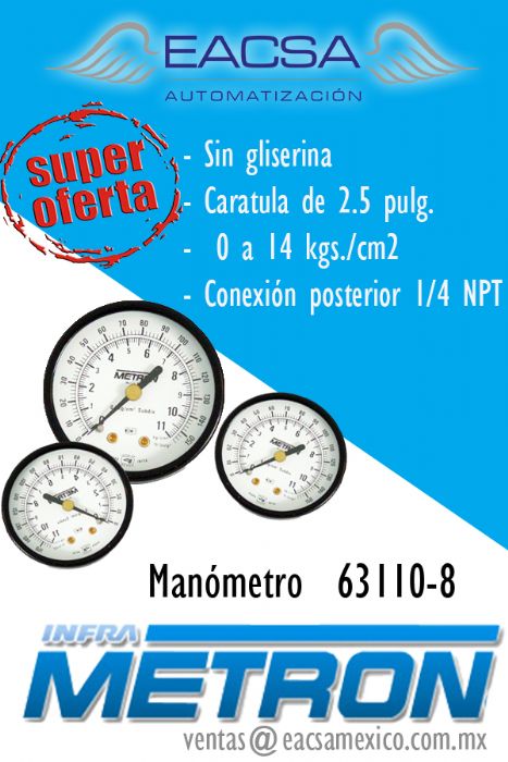 Manómetros